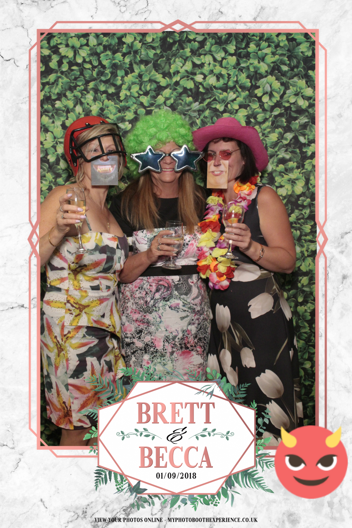 Brett & Becca's Wedding | View more photos from the event at gallery.myphotoboothexperience.co.uk/u/MyPhotoBoothExperienceLtd/Brett-Beccas-Wedding